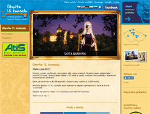 Tablet Screenshot of otevrte13komnatu.cz